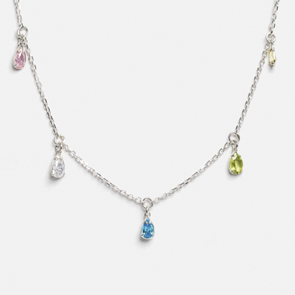 Ожерелье Côte & Jeunot Дождь (5 камней)