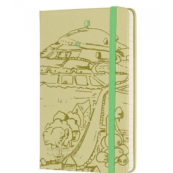 карманный блокнот Moleskine Lord of the Rings Салатовый Линия