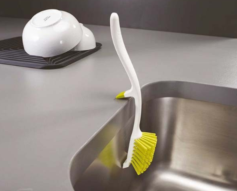 Миюча Щітка Joseph Joseph Edge Dish Brush Зелена