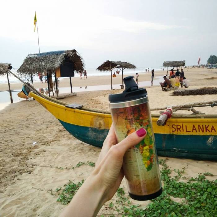 Термокружка Ziz Карта (380 мл)