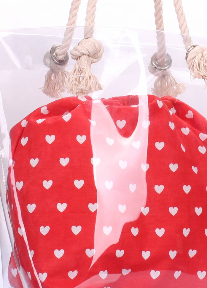 Сумка прозрачная Poolparty Anchor