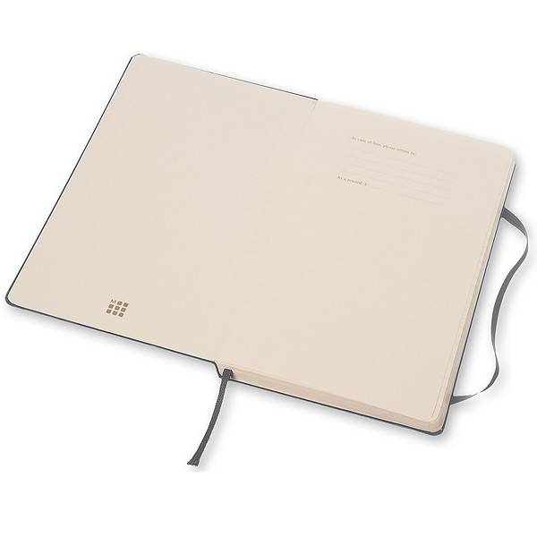 Средний блокнот Moleskine Classic Твердая обложка Серый Линия