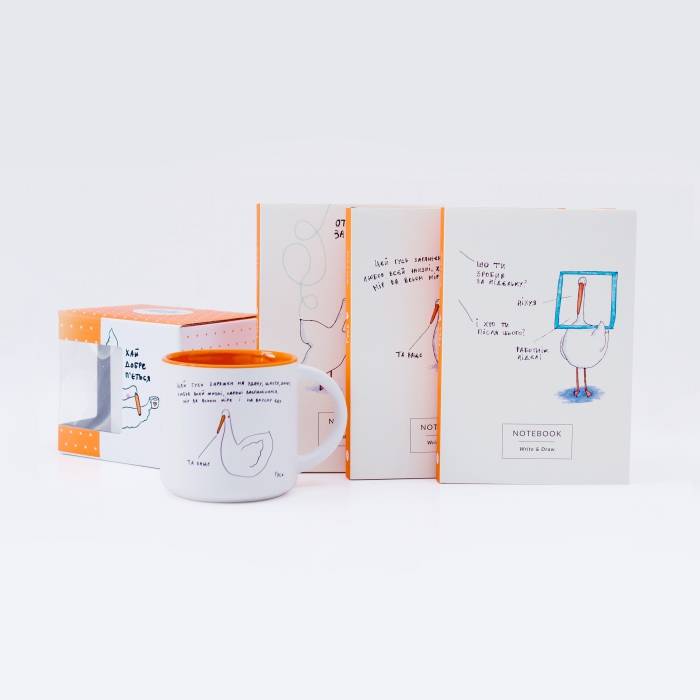 Блокнот Gifty Гусь Работнік Неделі