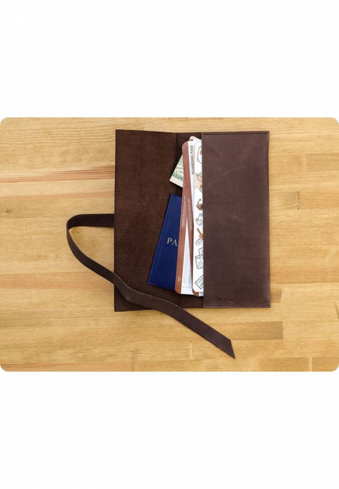 Шкіряний дорожній кейс BlankNote Горіх