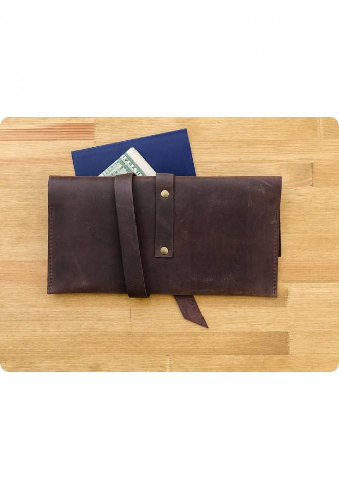 Шкіряний дорожній кейс BlankNote Горіх