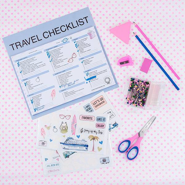 Планер для путешествий Travel Checklist