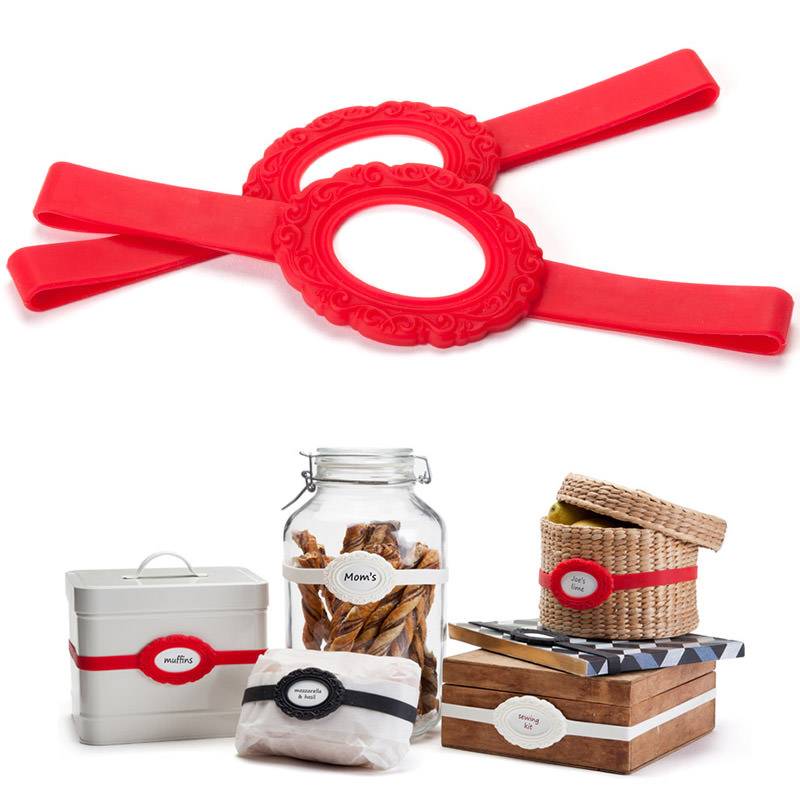 Набор универсальных бирок Monkey Business La Bella XL Красный