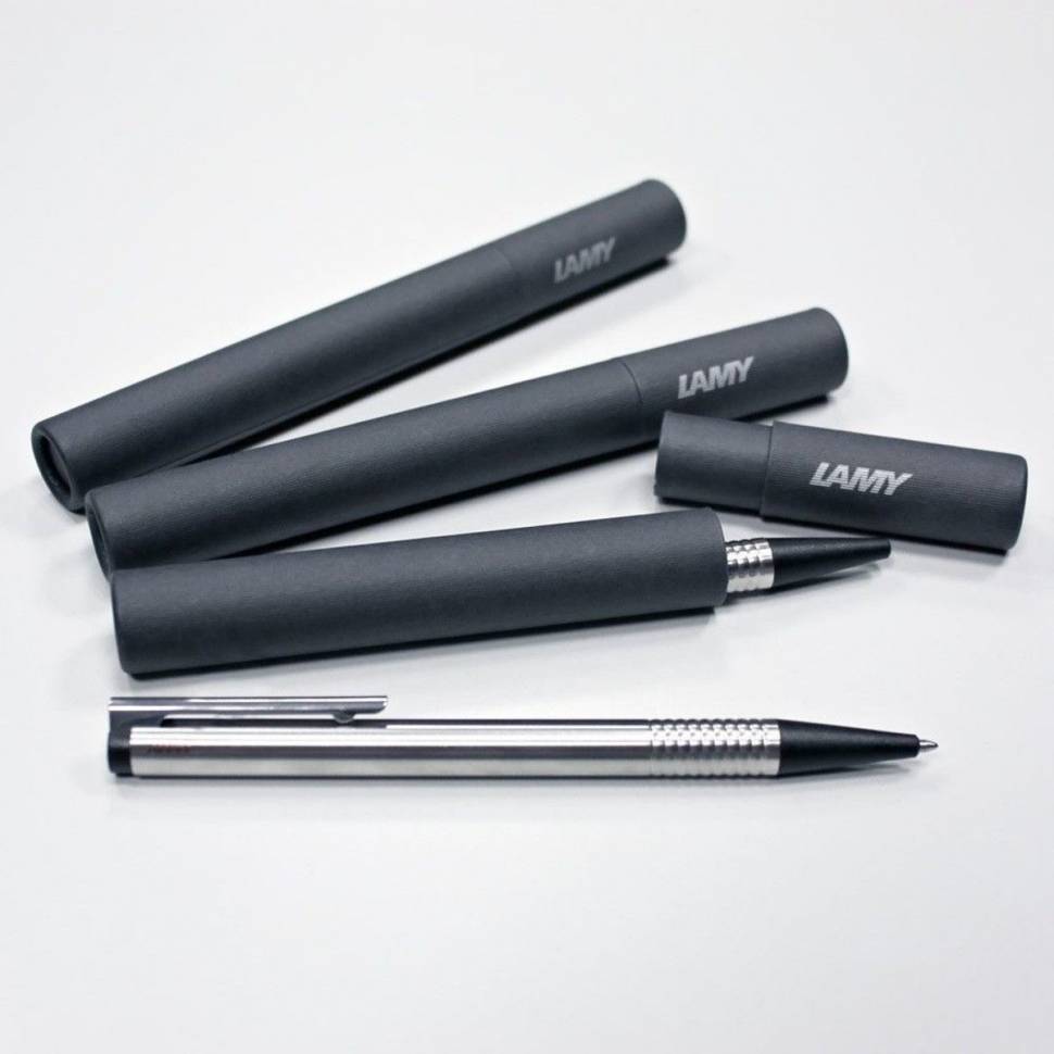 Картонный тубус для ручек V52/1 Черный (1 инструмент)