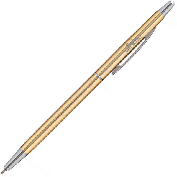 Шариковая ручка OHTO Slim line 0,3 Золотая