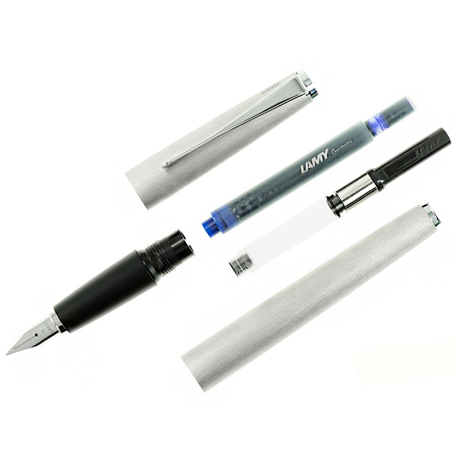 Перьевая ручка Lamy Studio Матовый Хром F