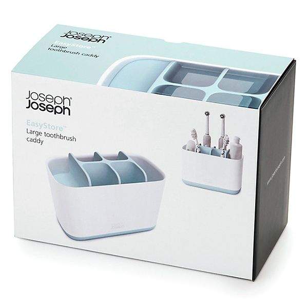 Органайзер для Зубных Щеток Joseph Joseph EasyStore Большой Белый