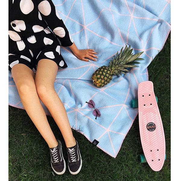 Плед з бавовни Woolkrafts Poly 140х200 см