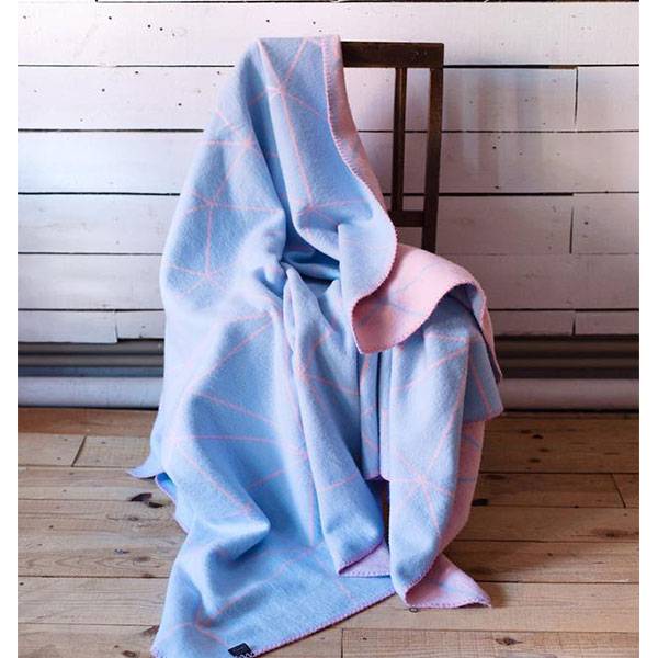 Плед з бавовни Woolkrafts Poly 140х200 см