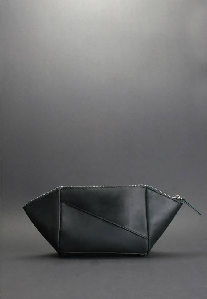 Шкіряна косметичка Blanknote Графіт