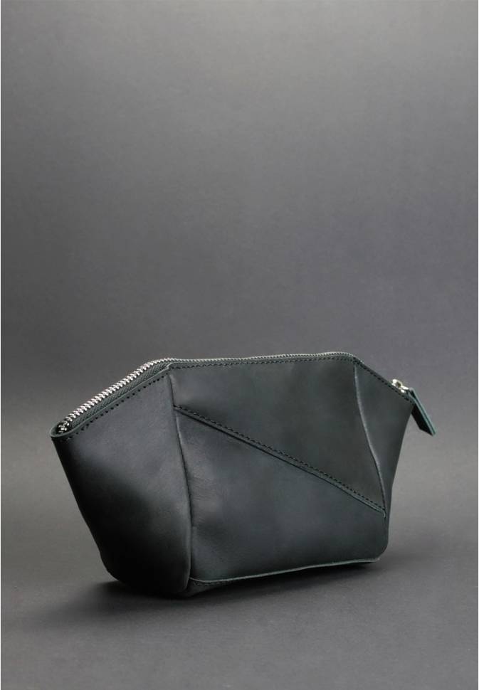 Шкіряна косметичка Blanknote Графіт