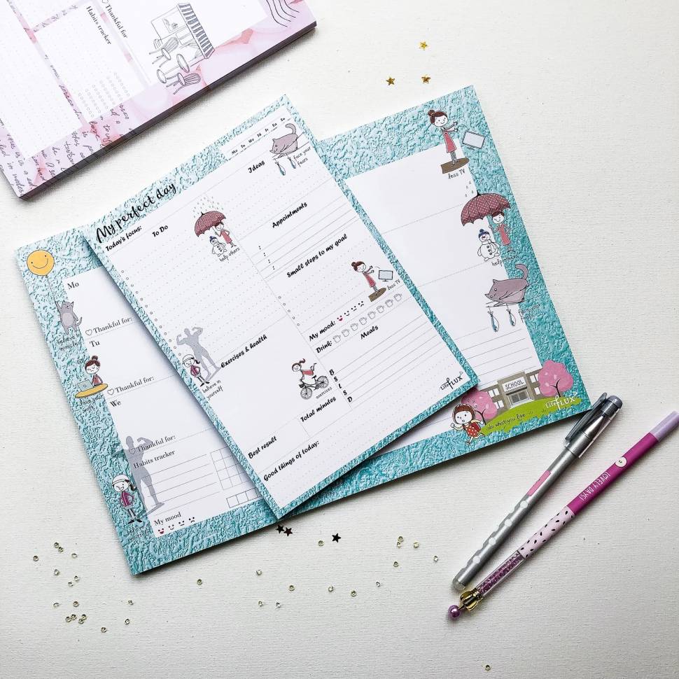 Відривний тижневик My Perfect Day Надихаючий A4 52 листа