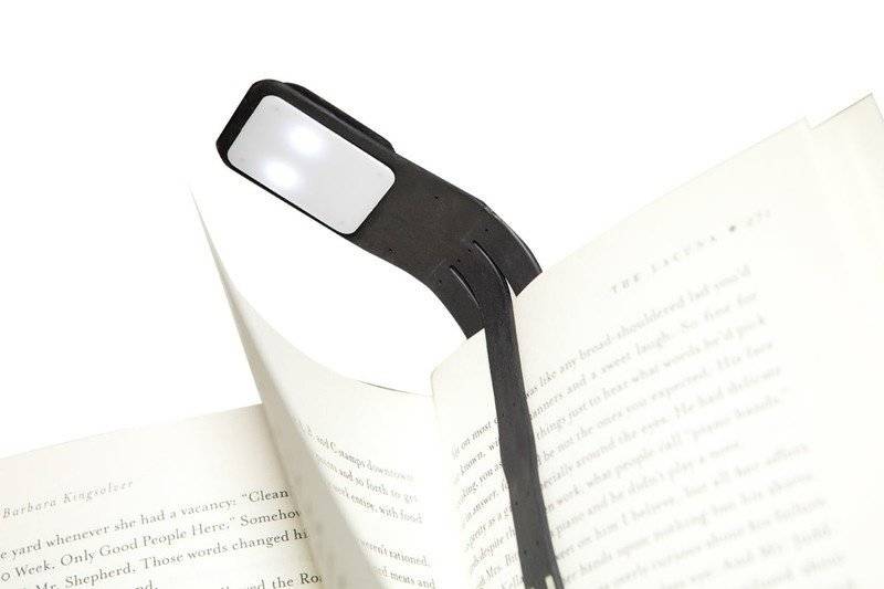 Лампа-закладка Moleskine Booklight Черная