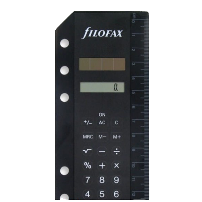 Портативный калькулятор Filofax Personal A5 (134011)