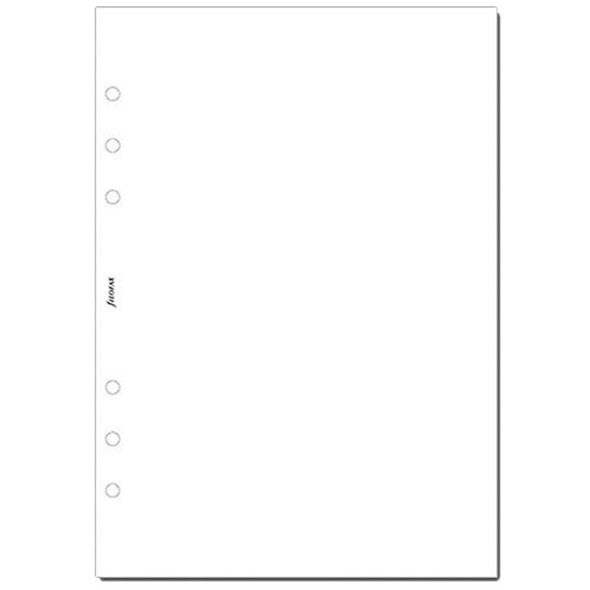 Бланки Filofax A5 White Чисті аркуші (342405)