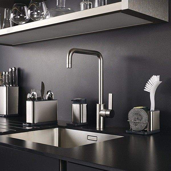 Органайзер для Столовых Приборов Joseph Joseph Surface Cutlery Drainer Серый