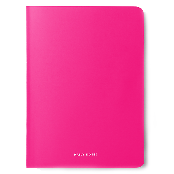 Зошит Daily Notes Pink Чисті аркуші