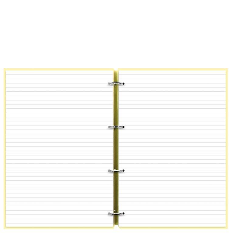 Організатор Filofax Clipbook A4 Classic Pastels Lemon (144004)
