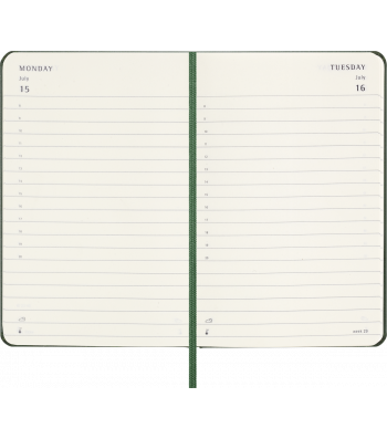 Карманный Ежедневник Moleskine 2025 Миртовый Зеленый