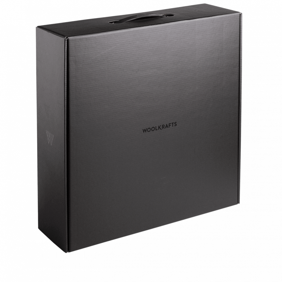 Двуспальный плед из хлопка Woolkrafts Oliver 220х200 см