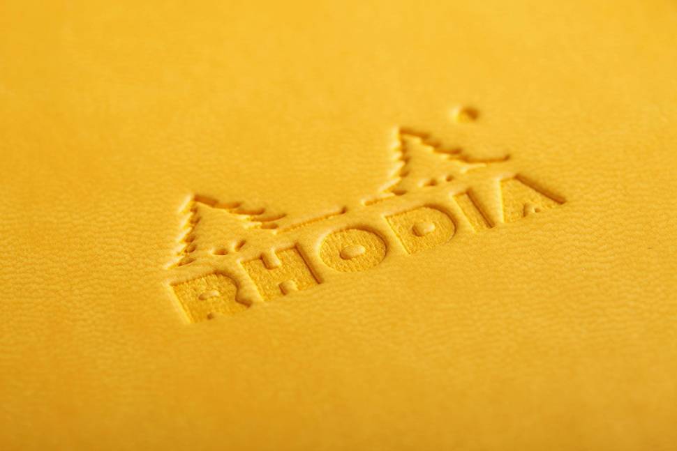 Блокнот Rhodia Rhodiarama желтый А5