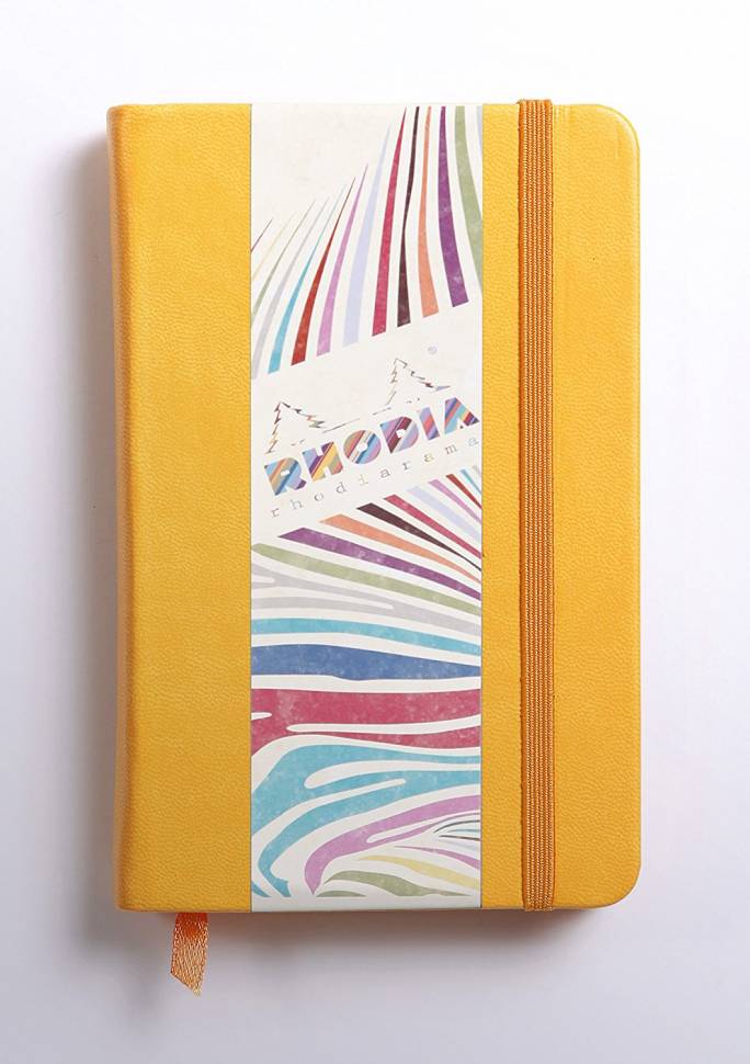 Блокнот Rhodia Rhodiarama желтый А5