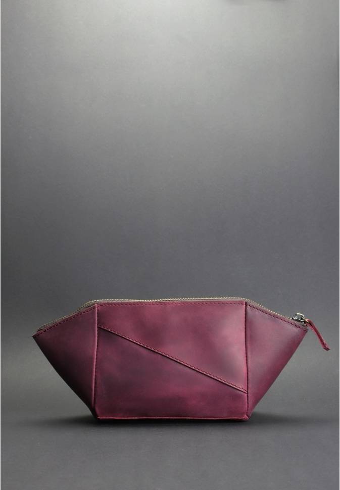 Кожаная косметичка Blanknote Виноград