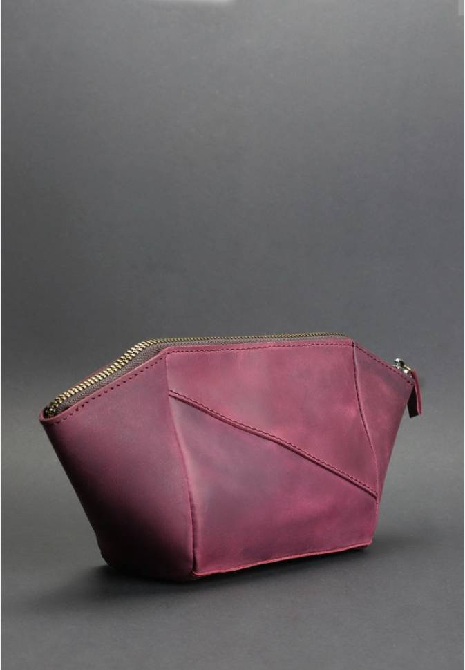 Кожаная косметичка Blanknote Виноград