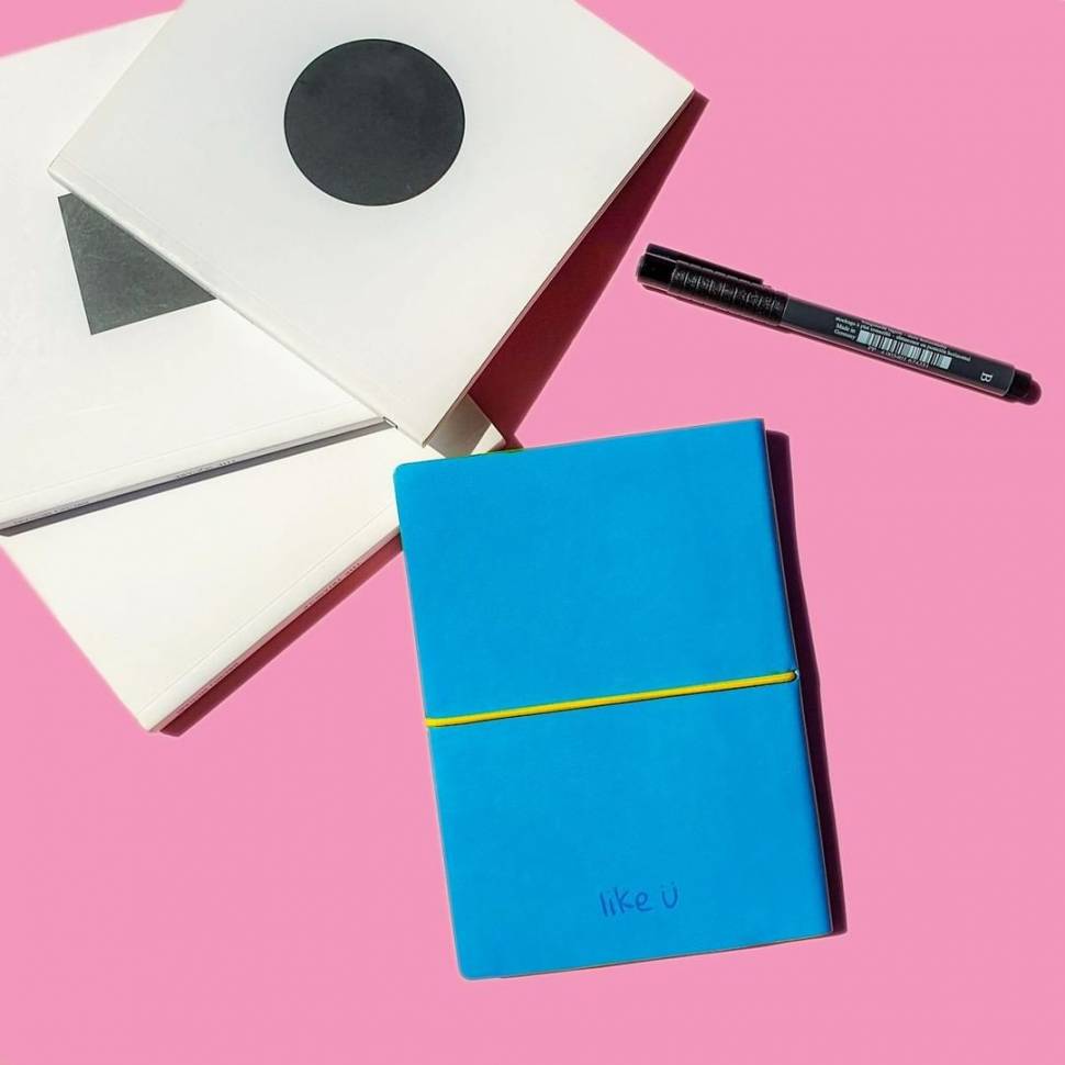 Блокнот Like U Fun A5 Блакитний