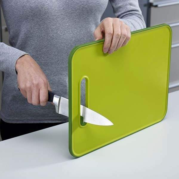 Обробна Дошка з точила для ножів Joseph Joseph Slice &amp; Sharpen Сіра Велика