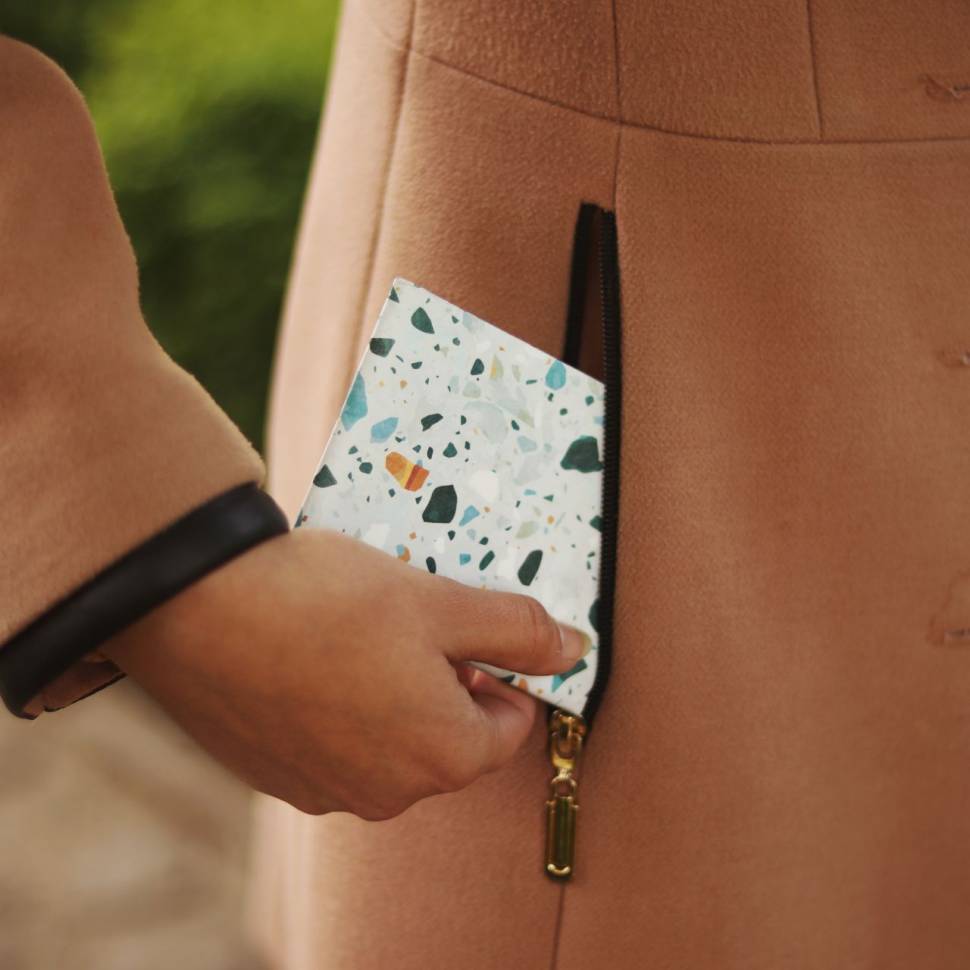 Кошелек Paper Ninja Terrazzo На Магните