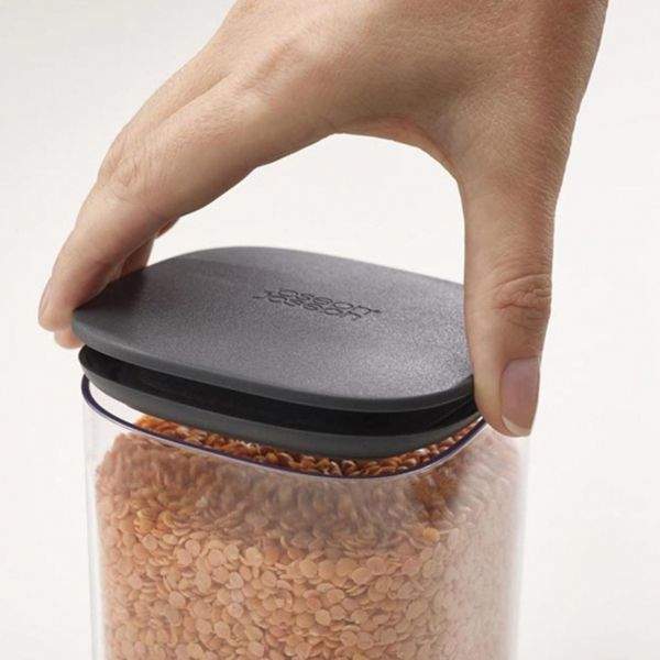 Набір Ємностей для Зберігання Joseph Joseph Podium Чорні 3 предмета