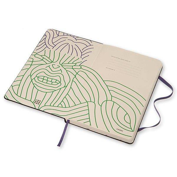 Средний блокнот Moleskine Avengers Халк Линия
