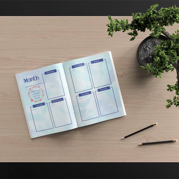 Планер на 6 месяцев Life Map Journal (English)