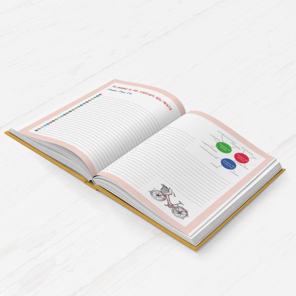 Планер на 6 месяцев Life Map Journal (English)