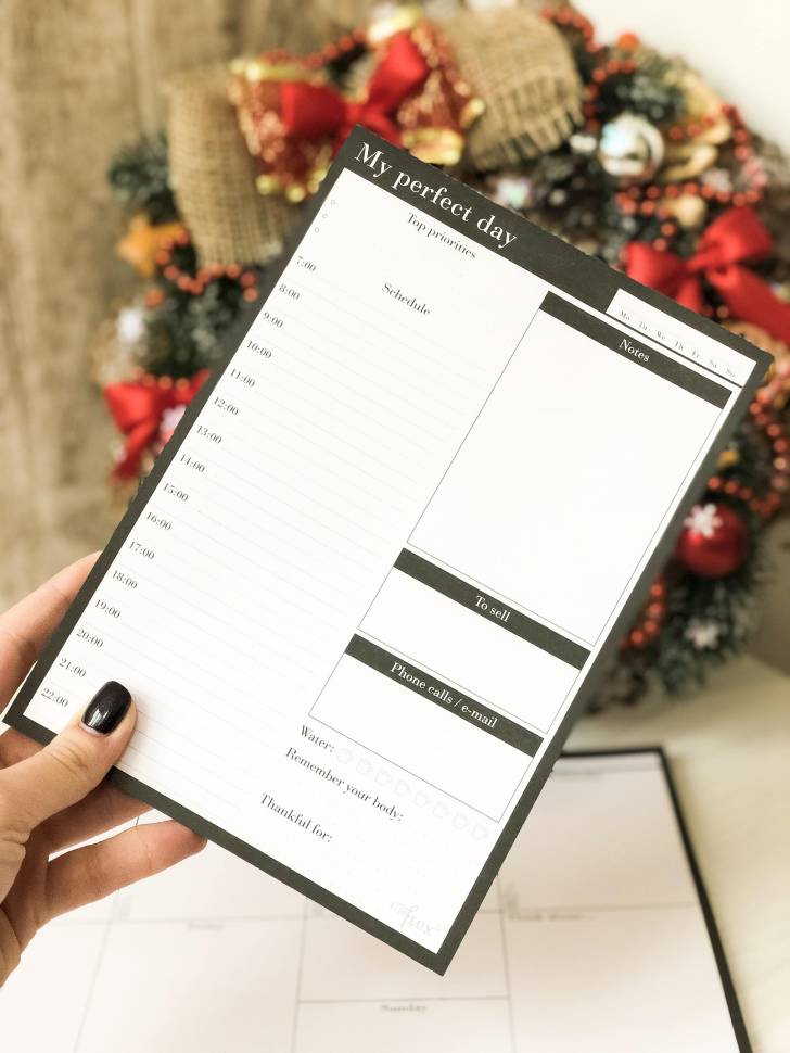 Отрывной ежедневник My Perfect Day Classic A5 62 листа