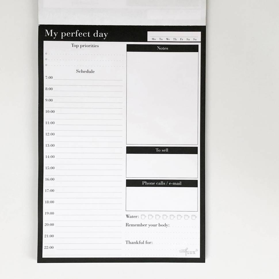 Отрывной ежедневник My Perfect Day Classic A5 62 листа