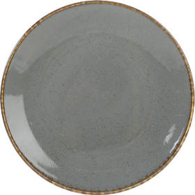 Тарелка обеденная Porland Seasons Grey 28 см