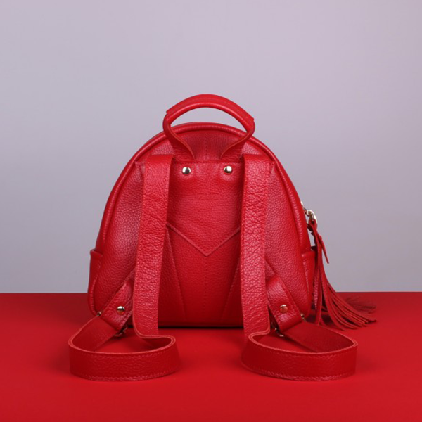 Рюкзак из кожи JIZUZ Turismo Red