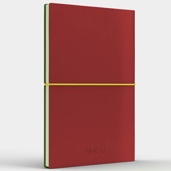 Блокнот Like U Fun A5 Красный