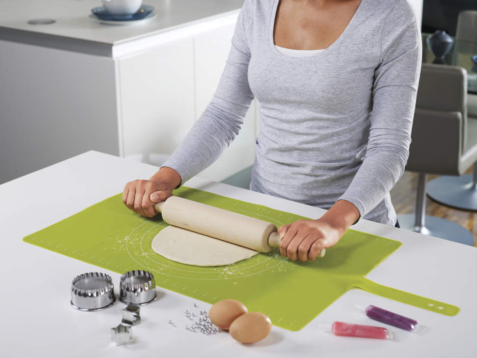 Кондитерский коврик Joseph Joseph Roll-up Baking Mat Зеленый