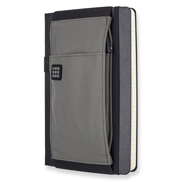 Карман для ручек и карандашей Moleskine ID средняя Сера