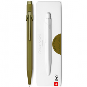 Ручка Caran d'Ache 849 Claim Your Style Монохром Зелений мох + box