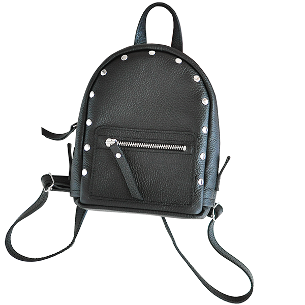 Рюкзак зі шкіри JIZUZ Baby Sport Black