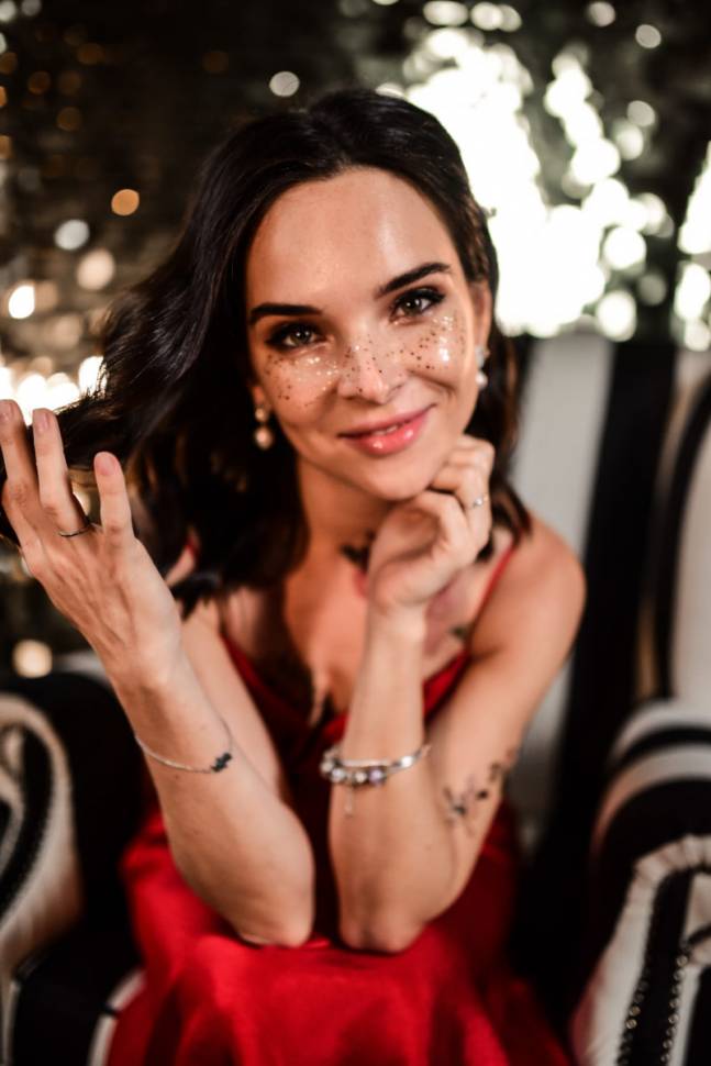 Временная татуировка Веснушки Gold