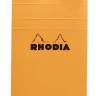 Блокнот Rhodia Pad в клітку 7,4х10,5 см Помаранчевий